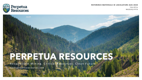辉锑矿金矿项目 | Perpetua Resources